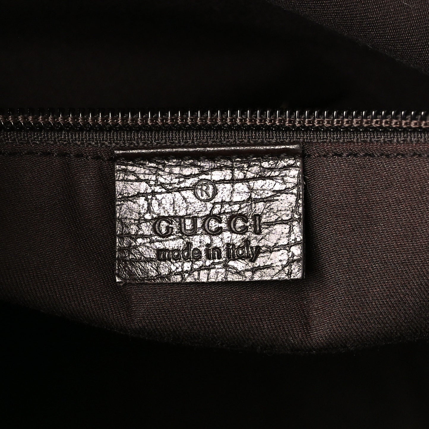 GG Plus Monogram Medium Joy Tote Dark Brown