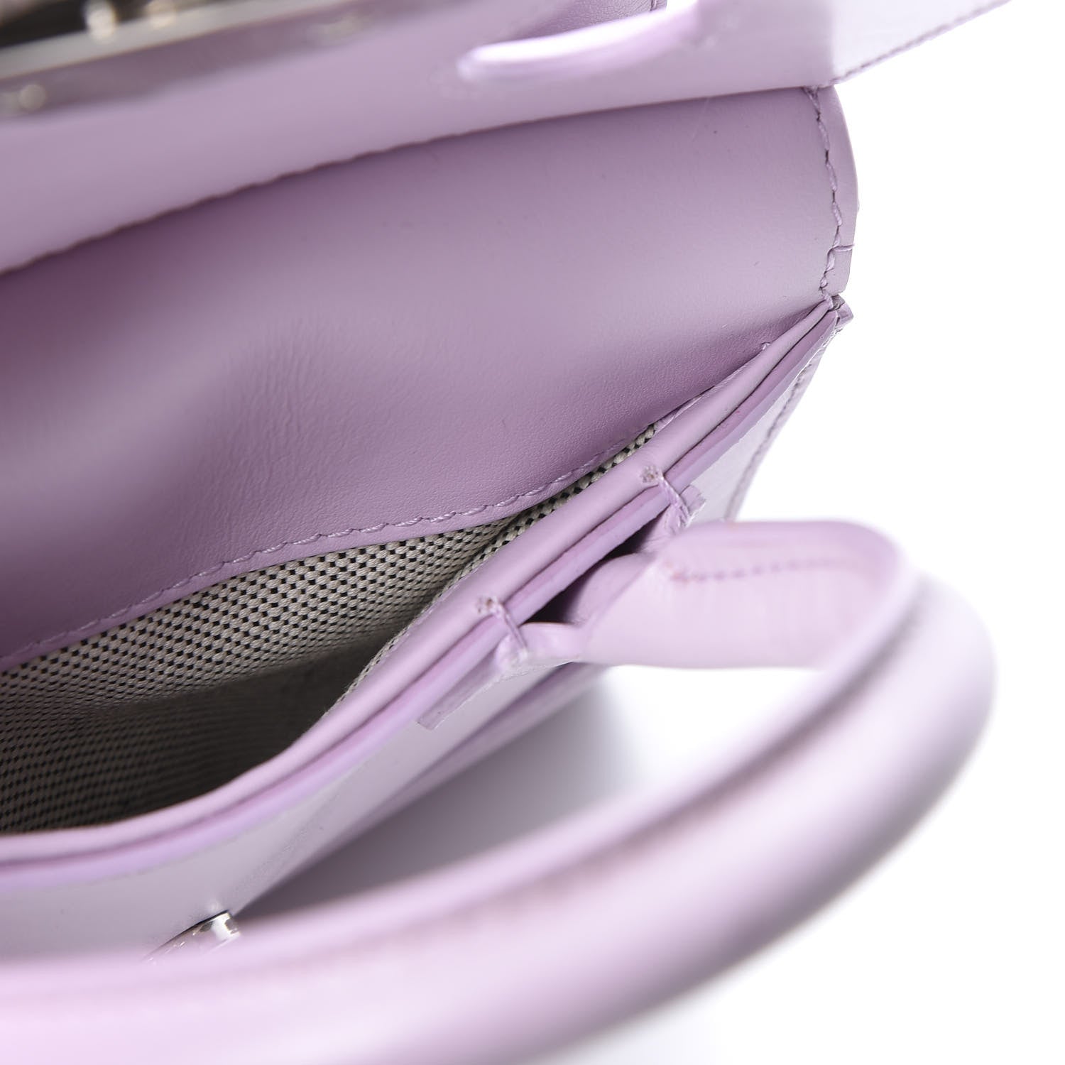Versace Calfskin Small Palazzo Empire Bag Light Purple 5 of 9