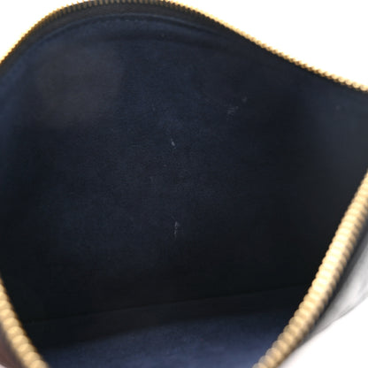 Louis Vuitton Empreinte Monogram Giant Neverfull MM Pochette Black 7 of 10