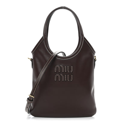 Miu Miu Nappa Mini Ivy Bag Briarwood 1 of 9