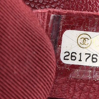 Chanel Caviar Quilted Medium Boy Flap Red 7 of 10