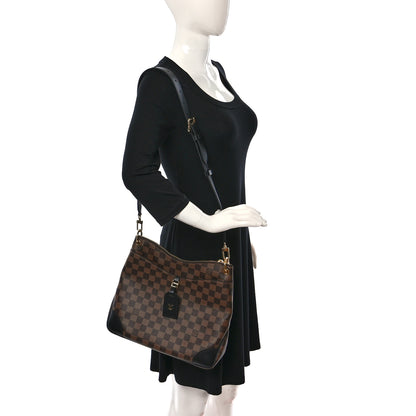Louis Vuitton Damier Ebene Odeon MM Black 2 of 8