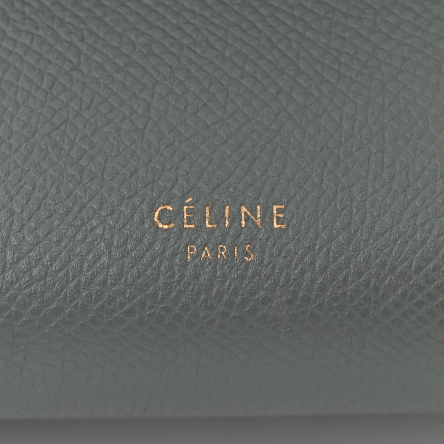 Celine Grained Calfskin Nano Belt Bag Storm 6 of 10