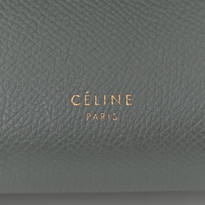 Celine Grained Calfskin Nano Belt Bag Storm 6 of 10