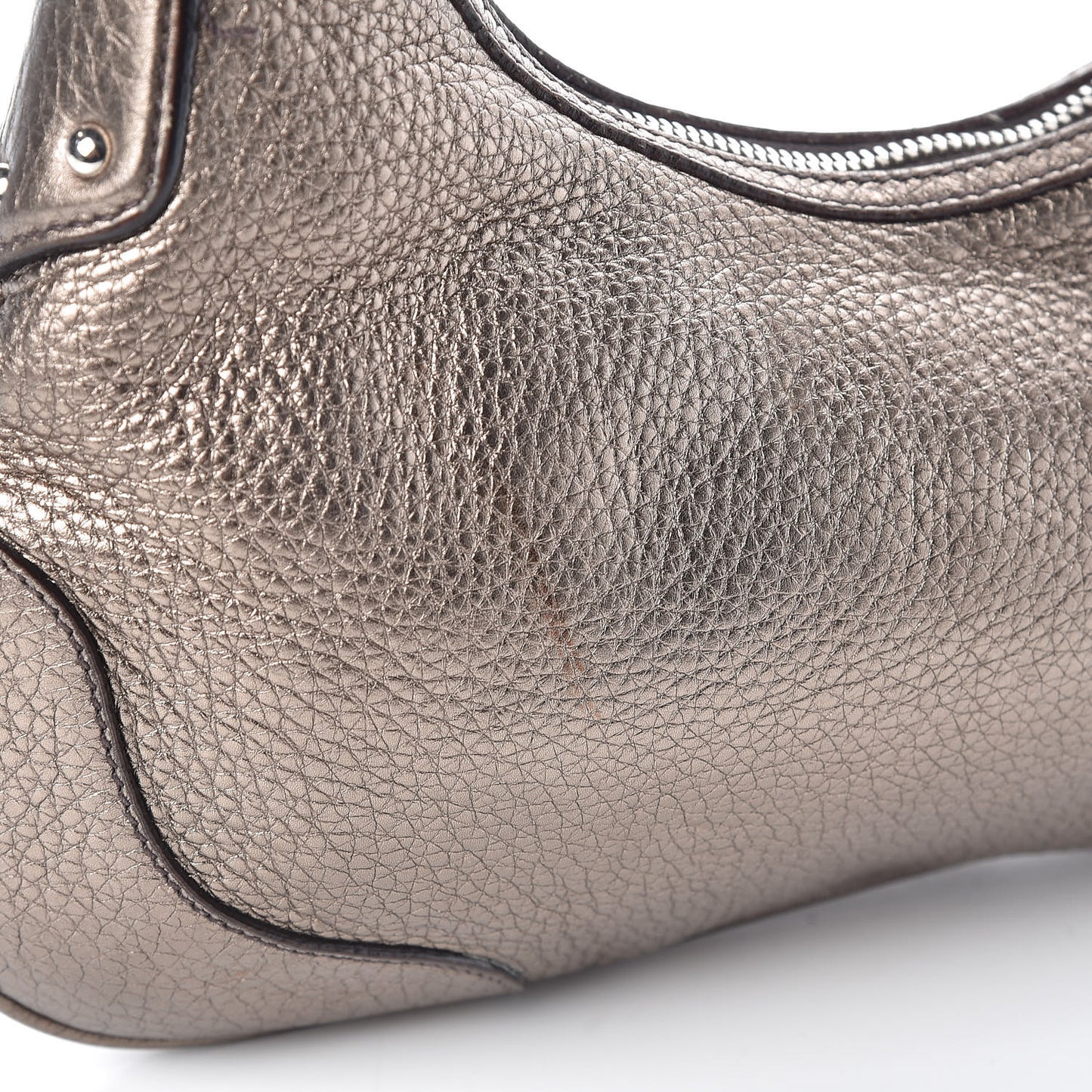 Metallic Vitello Daino Hobo