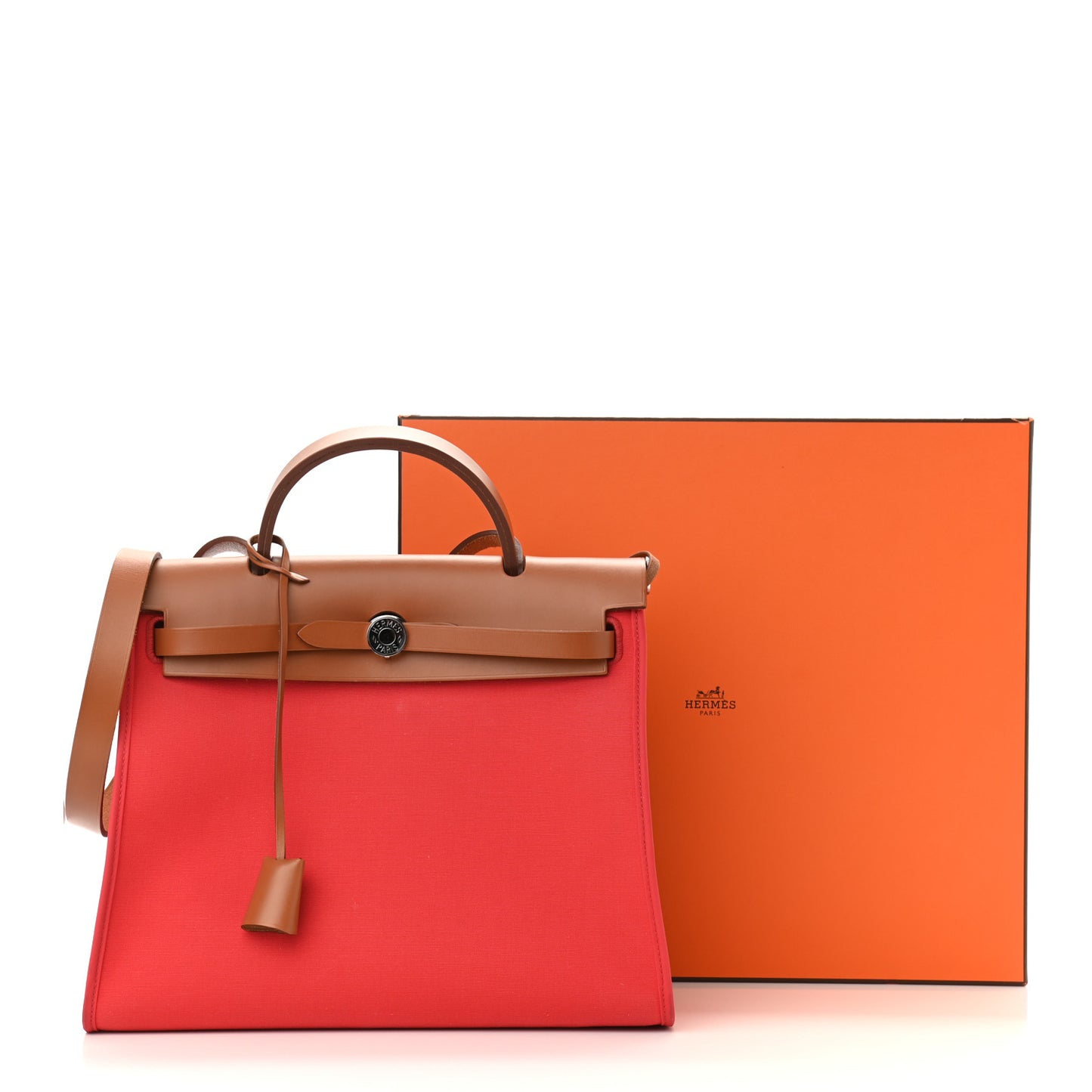 Vache Hunter Toile Herbag Zip 31 PM Bougainvillea