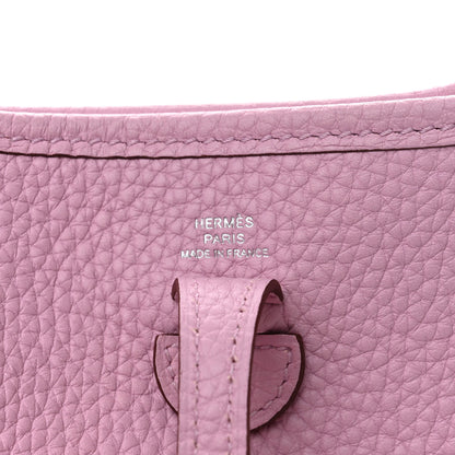 Hermes Taurillon Clemence Evelyne TPM Mauve Sylvestre 6 of 11