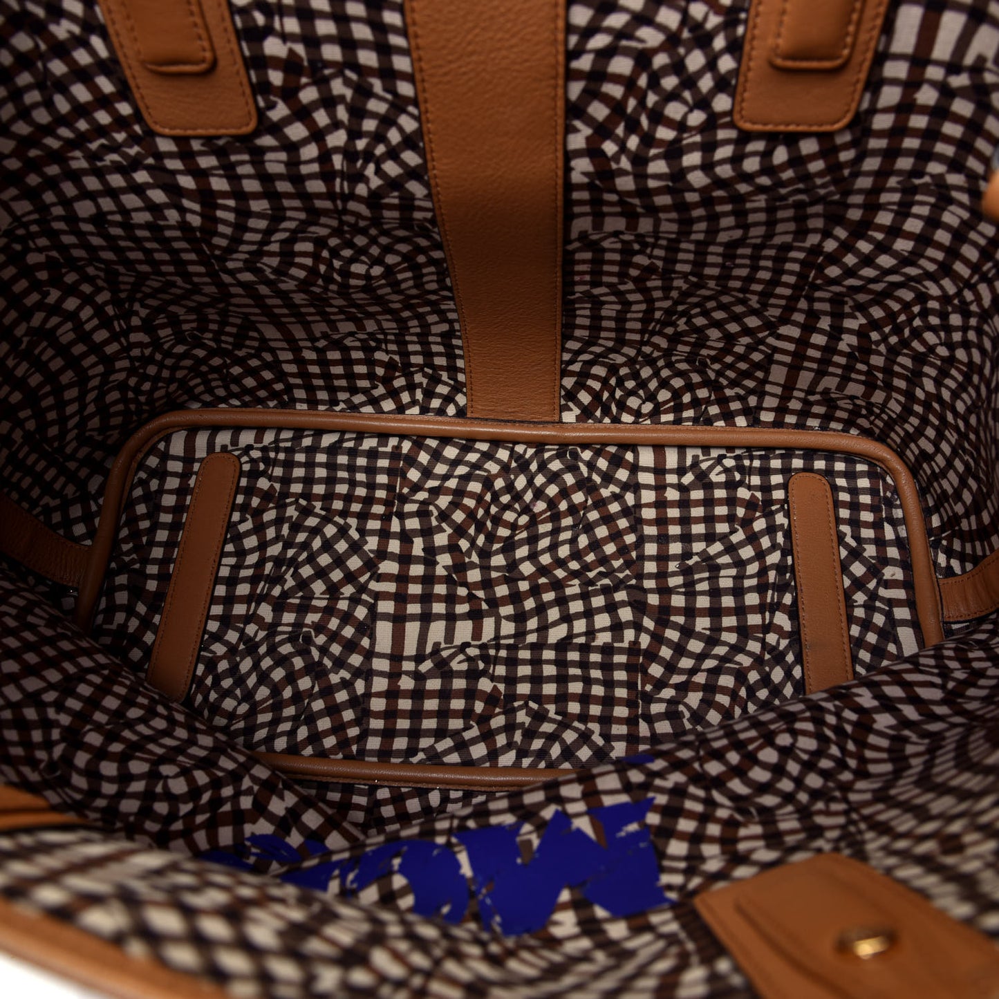 Visetos Medium Liz Reversible Shopper Tote Cognac