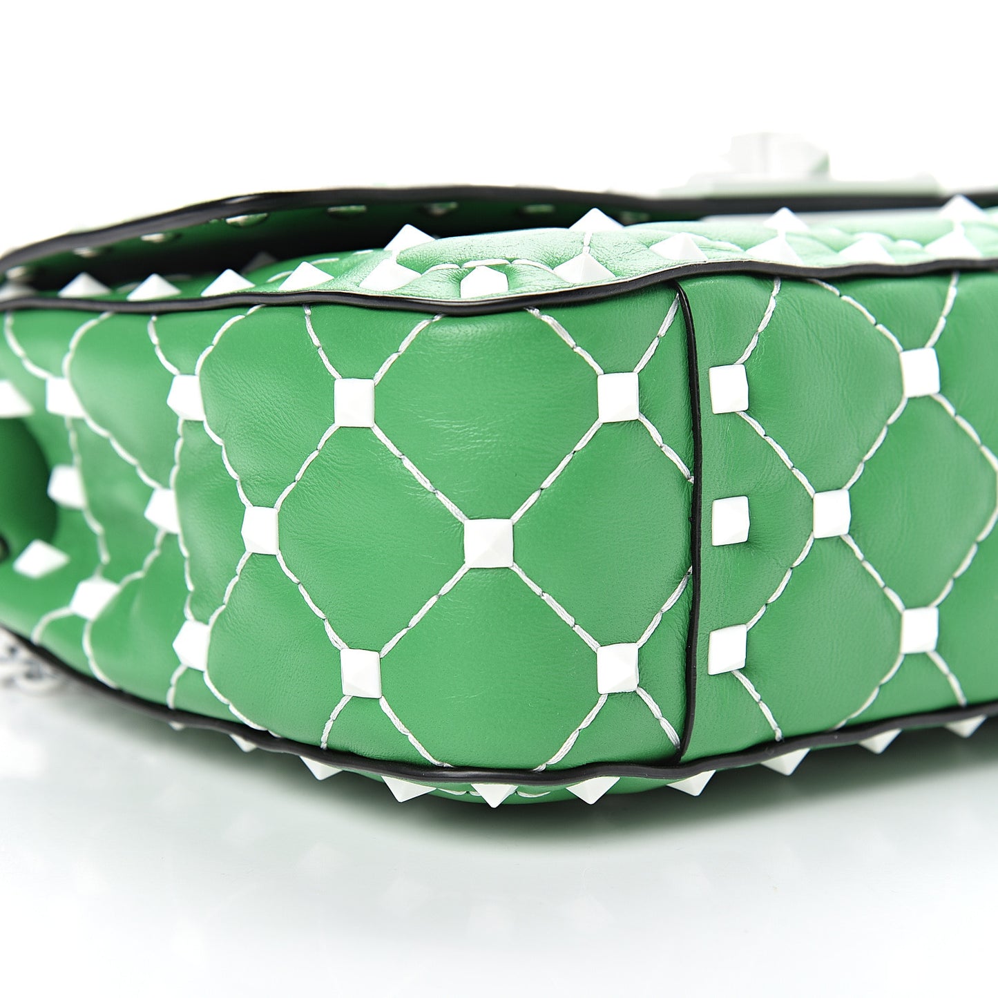 Nappa Small Free Rockstud Spike Shoulder Bag Peppermint
