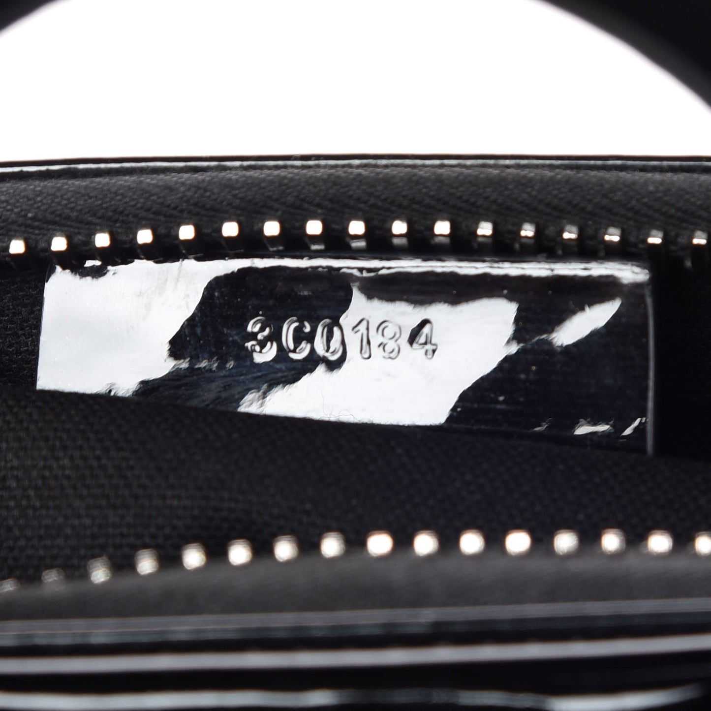 Patent Calfskin Mini Antigona Black