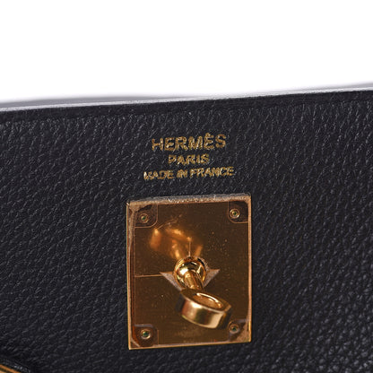 Hermes Togo Kelly Retourne 35 Black 7 of 34