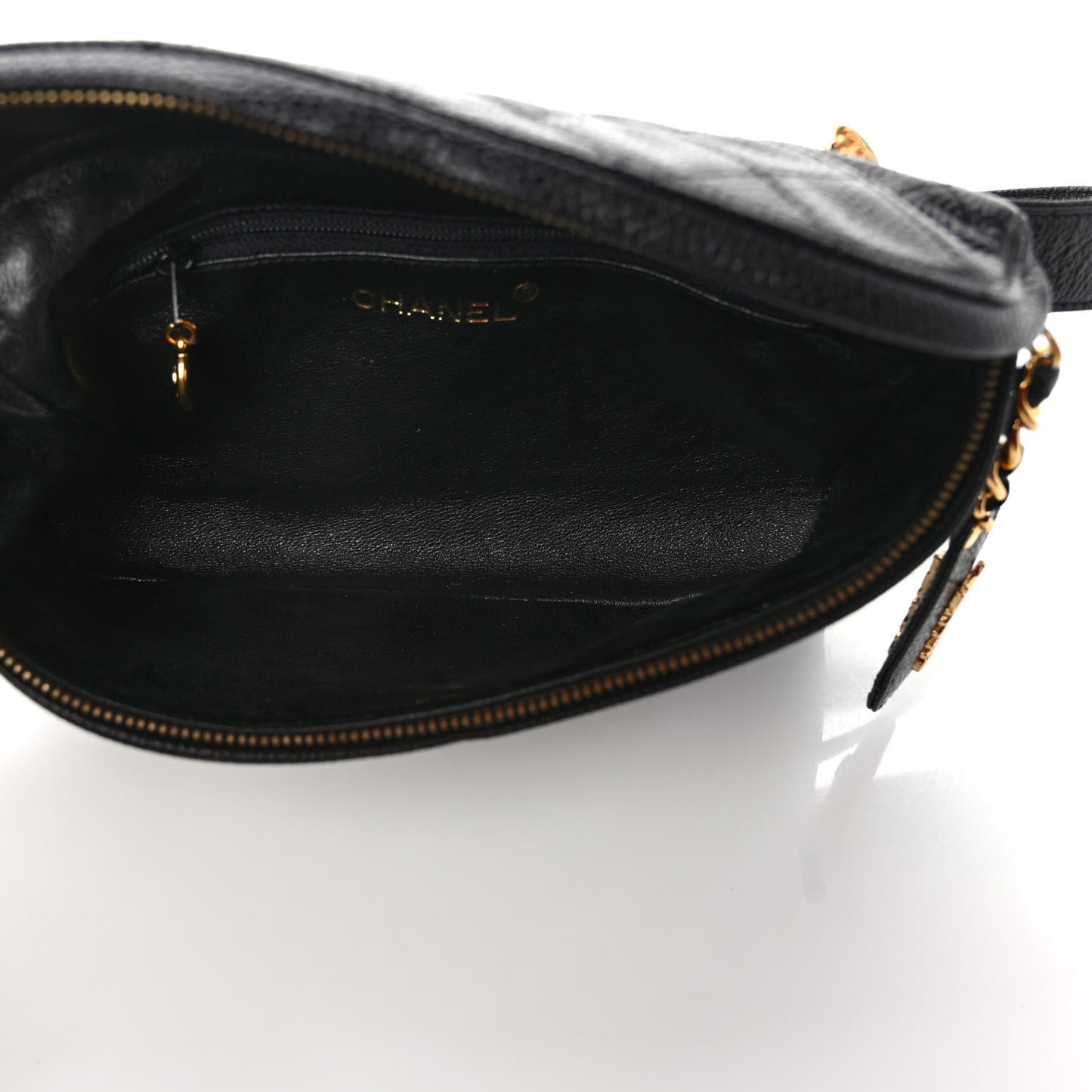 Caviar Quilted Belt Bag 65 26 Black