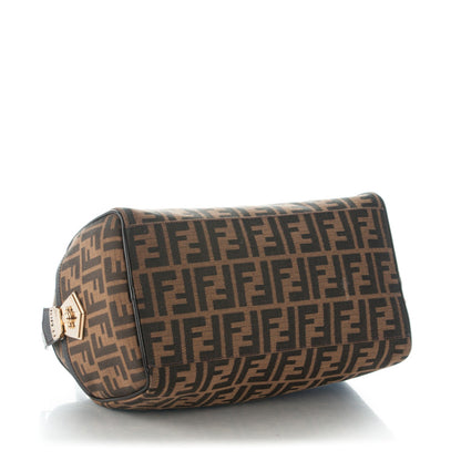 Fendi Zucca Cuoio Lucido Medium Chef Boston Tobacco Moro 4 of 10