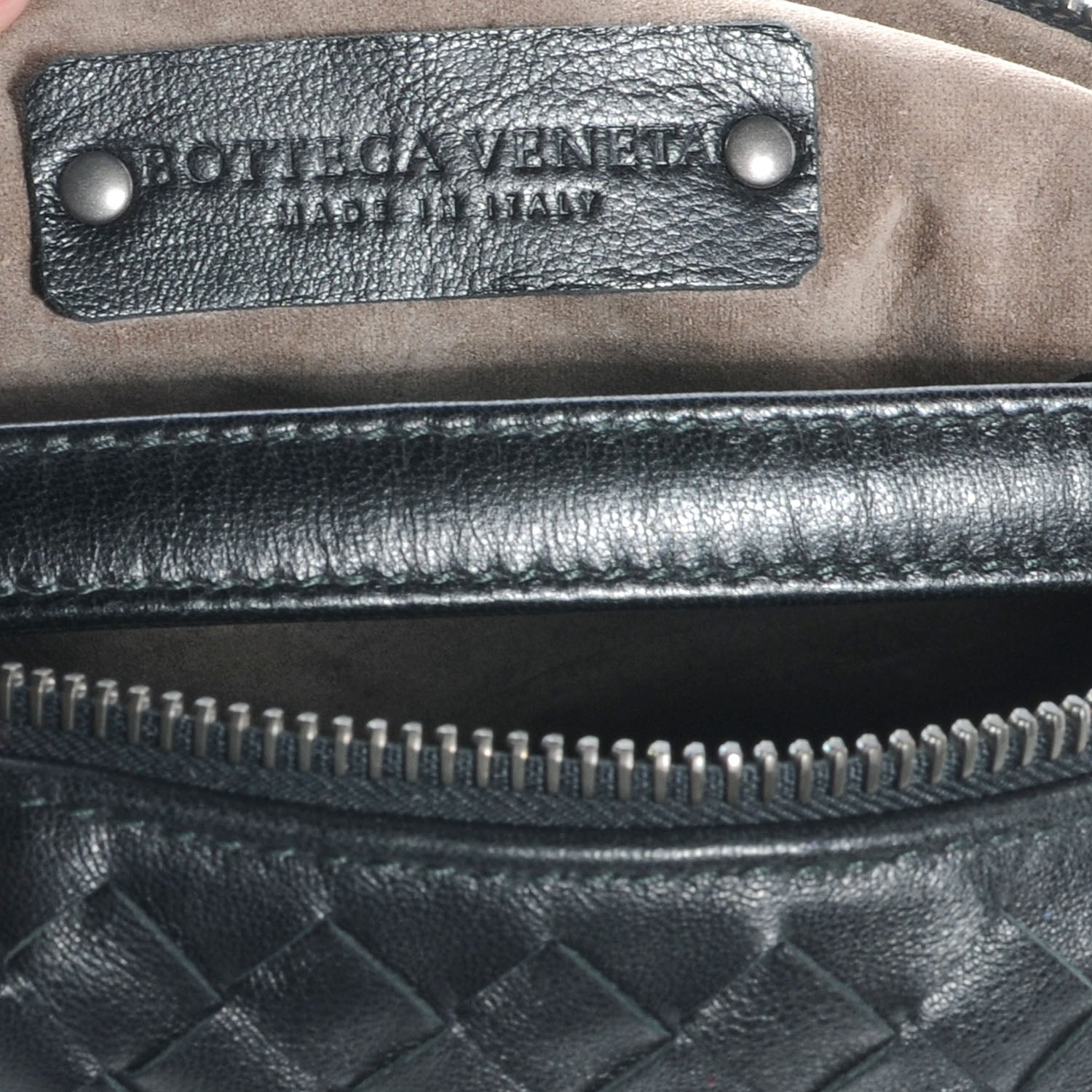 Bottega Veneta Nappa Intrecciato Small Shoulder Bag Nero Black 6 of 8