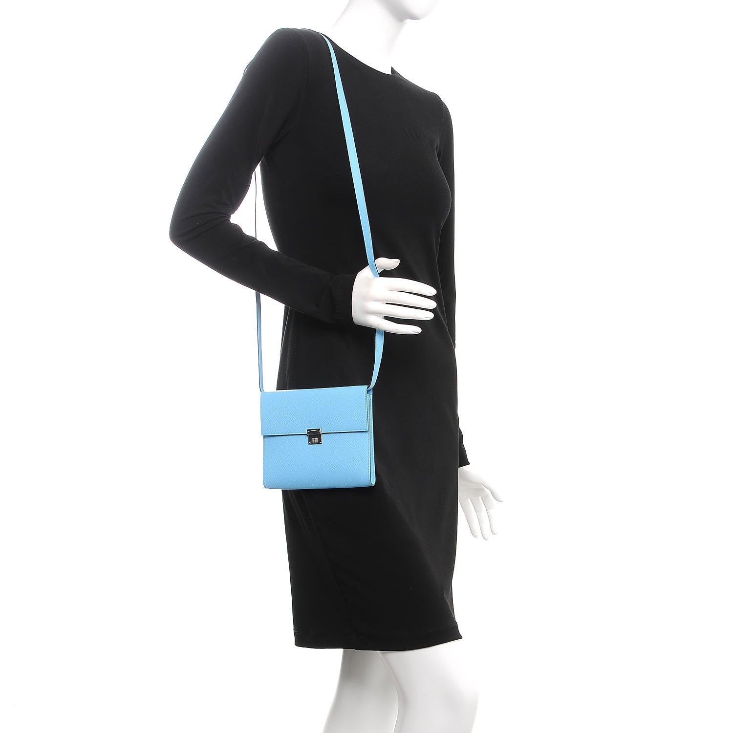 Hermes Epsom Clic 16 Wallet Celeste 2 of 8