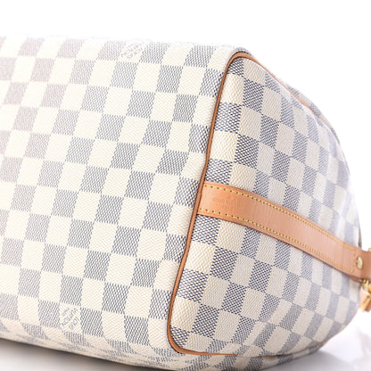 Louis Vuitton Damier Azur Speedy Bandouliere 30 6 of 8
