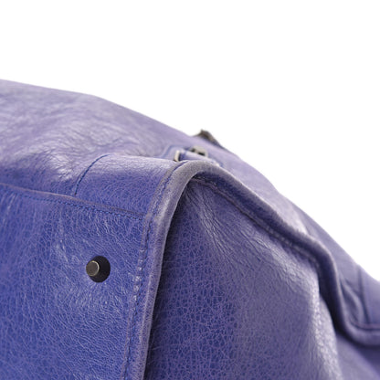 Balenciaga Agneau Classic Hardware Work Bleu Lavande 11 of 12