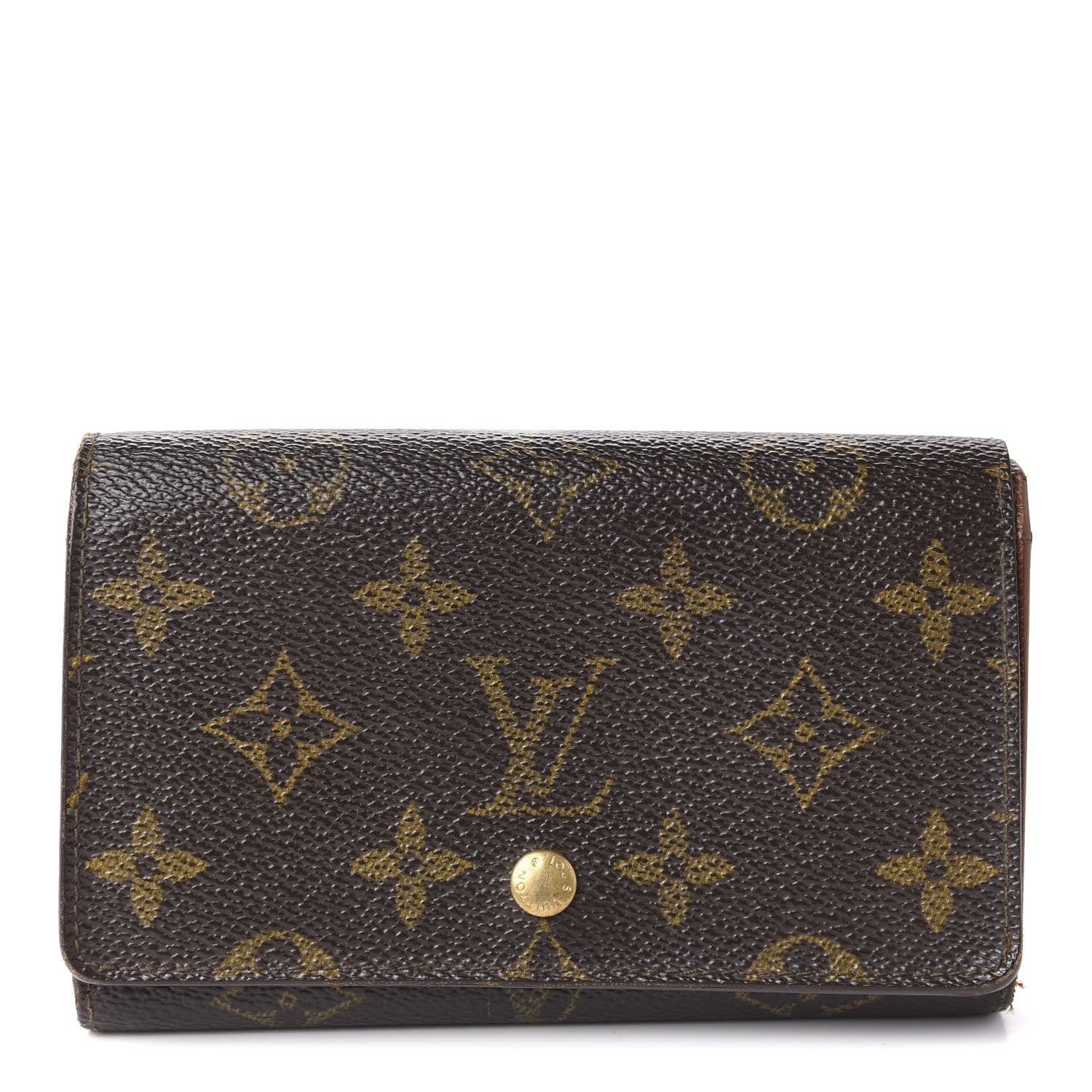 Louis Vuitton Monogram Porte-Monnaie Billets Tresor Wallet 1 of 11