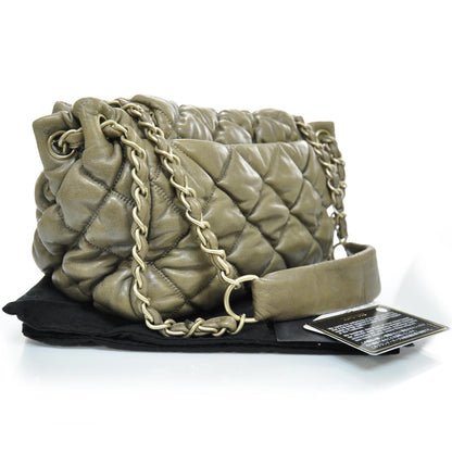 Chanel Leather Small Bubble Quilt Flap Bag 2 of 12