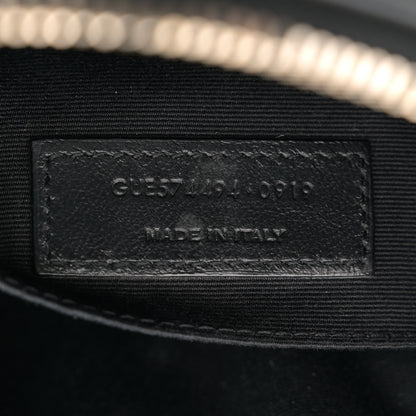 Saint Laurent Calfskin Matelasse Monogram Lou Camera Bag Black 7 of 18