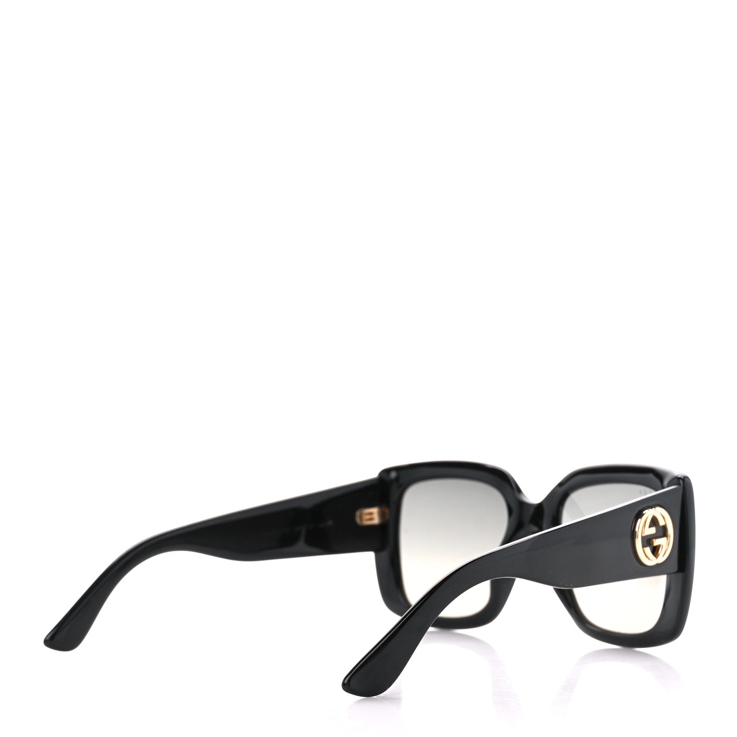 Gucci Acetate Square Frame Sunglasses GG0141S Black 4 of 8