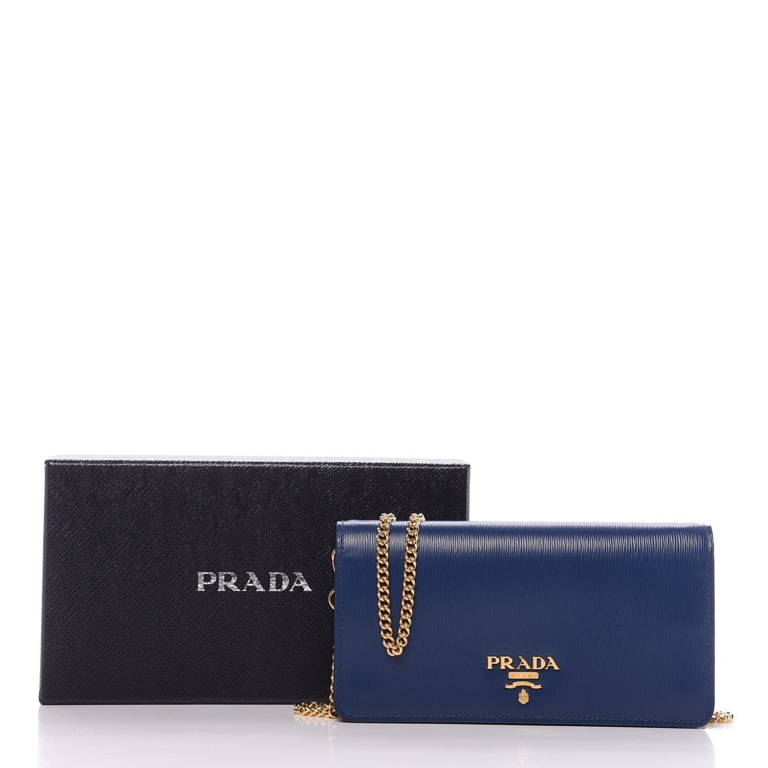 Prada Vitello Move Mini Crossbody Bag Bleuette 10 of 10