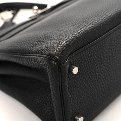 Hermes Togo Kelly Retourne 32 Black 9 of 17