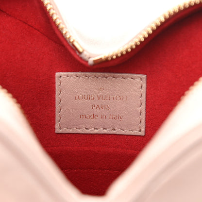 Louis Vuitton Lambskin Embossed Monogram Fall In Love Sac Coeur Light Pink 6 of 10