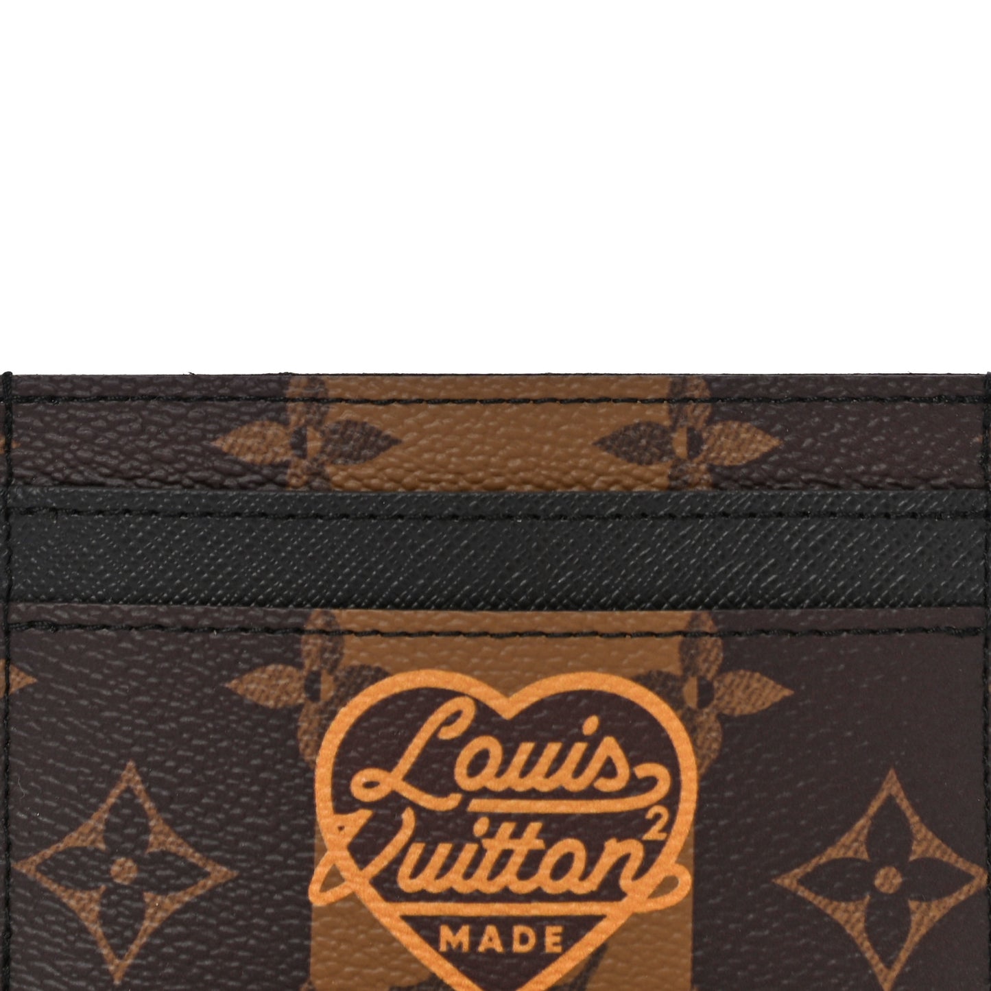 X NIGO Reverse Monogram Double Card Holder