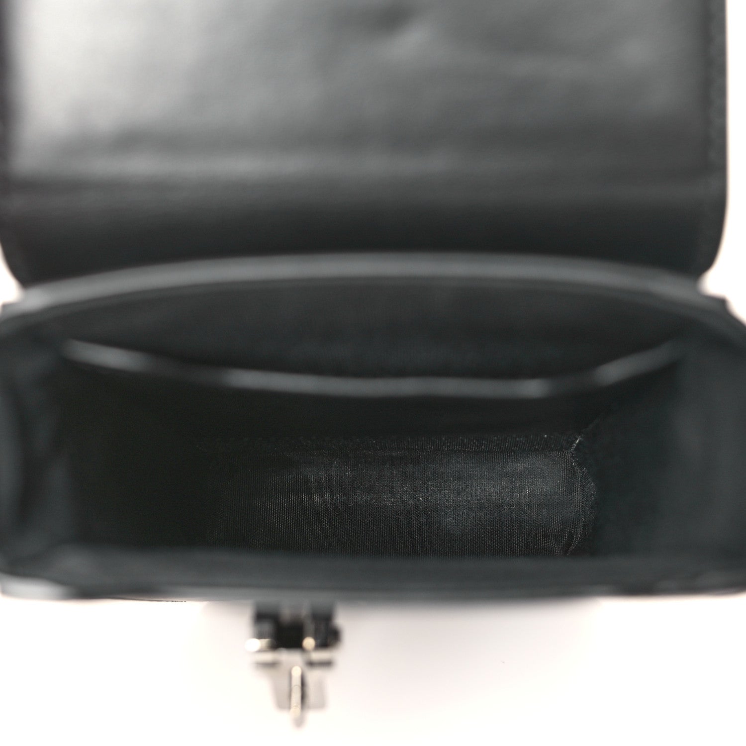 Christian Dior Smooth Calfskin Vertical Pouch Black 5 of 9