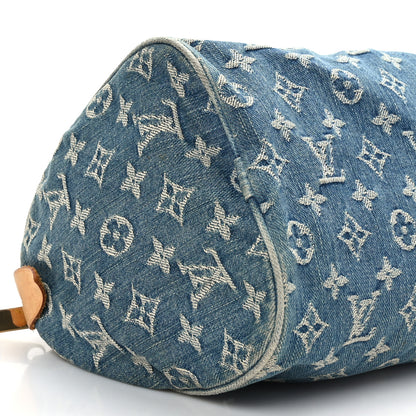 Louis Vuitton Monogram Denim Neo Speedy Blue 7 of 8