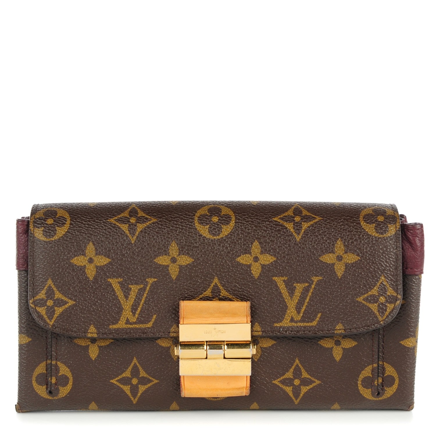 Louis Vuitton Monogram Elysee Wallet Bordeaux 1 of 9