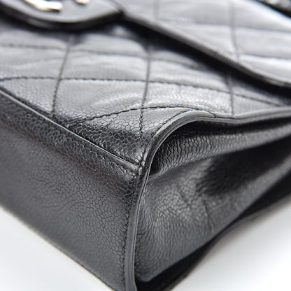 Chanel Crumpled Grained Calfskin Medium CC Crave Flap Black 10 of 13