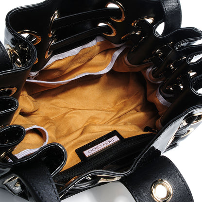 Jimmy Choo Patent Leather Riki Tote Black 5 of 7
