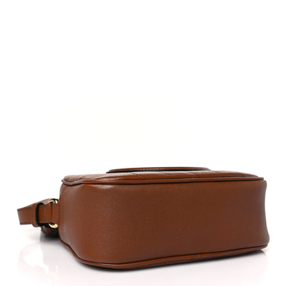 Gucci Sakai Be Green Calfskin Diagonal Stitched Small Blondie Shoulder Bag Cuir 4 of 8
