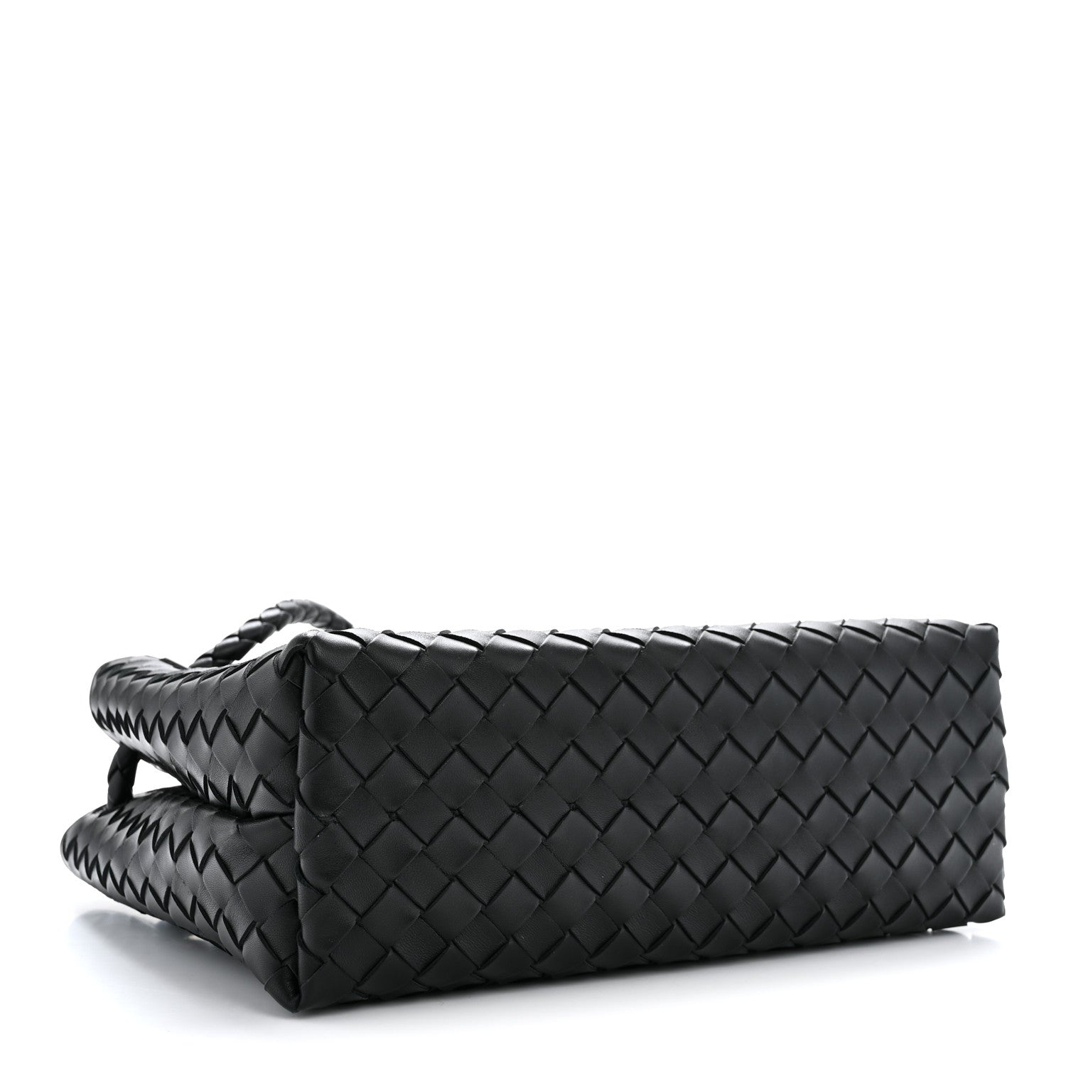 Bottega Veneta Nappa Intrecciato Medium Andiamo Shoulder Bag Black 4 of 9