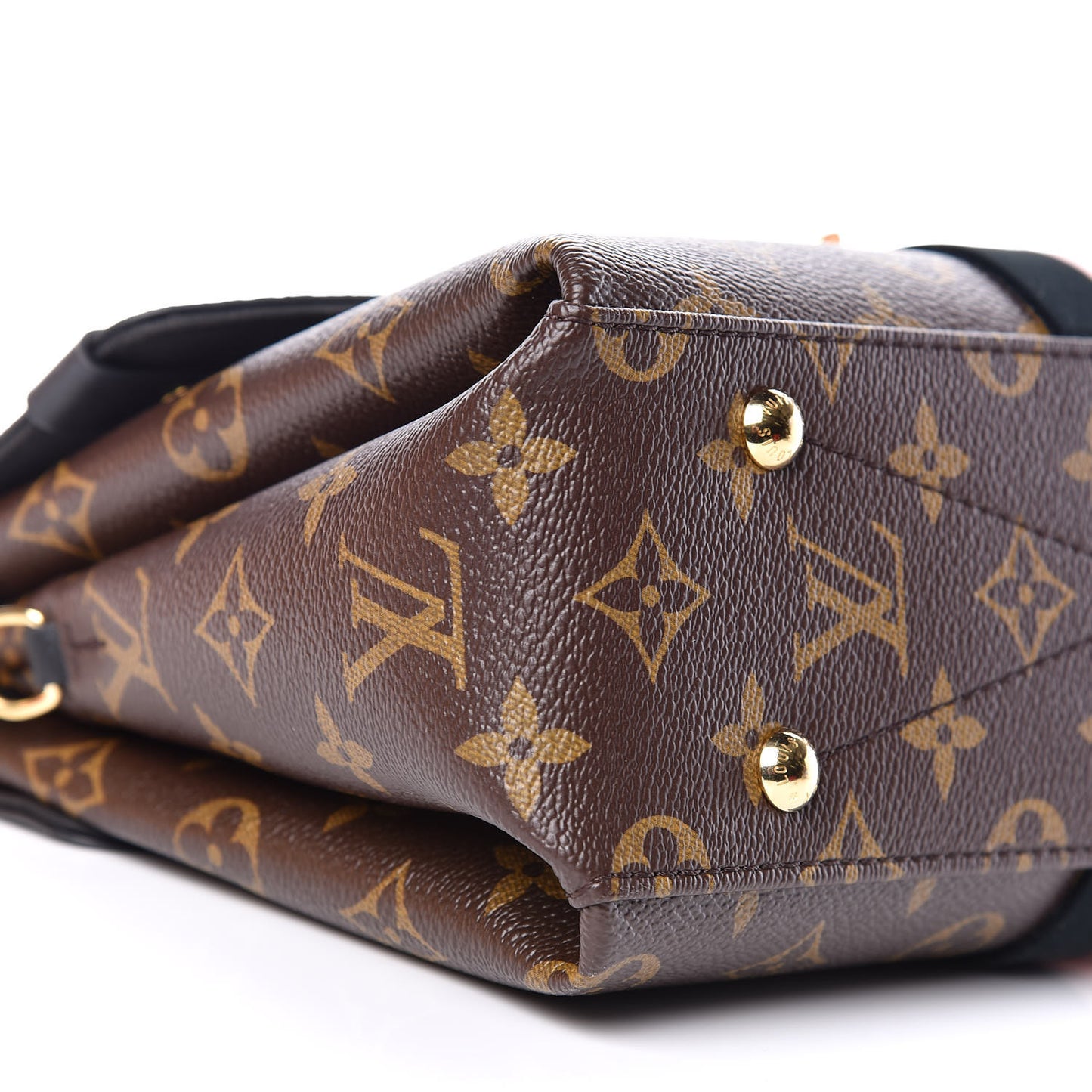 Monogram Georges BB Black Rose Poudre