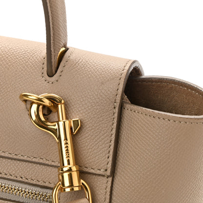 Celine Grained Calfskin Micro Belt Bag Light Taupe 9 of 9