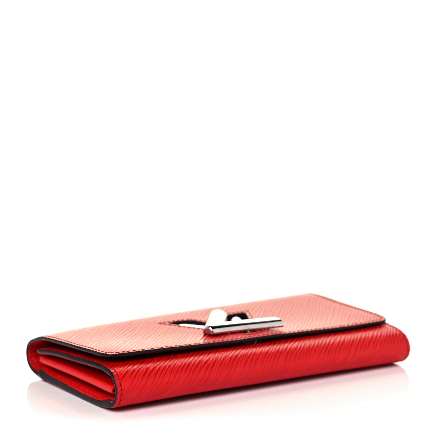 Epi Twist Wallet Coquelicot