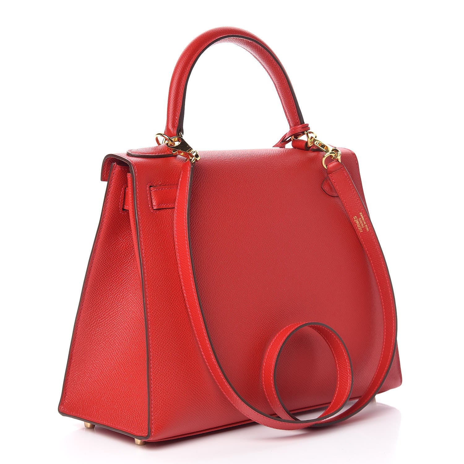 Hermes Epsom Kelly Sellier 28 Rouge Casaque 3 of 12
