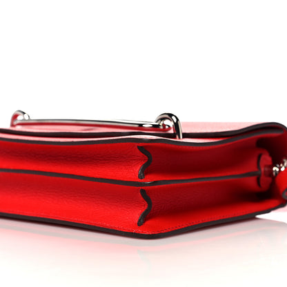 Hermes Evercolor Mini Sac Roulis Rouge De Coeur 9 of 10