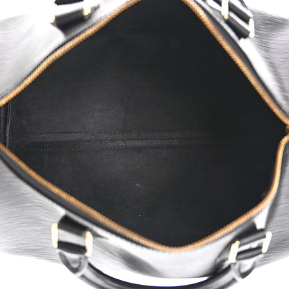 Louis Vuitton Epi Speedy 30 Black 5 of 16