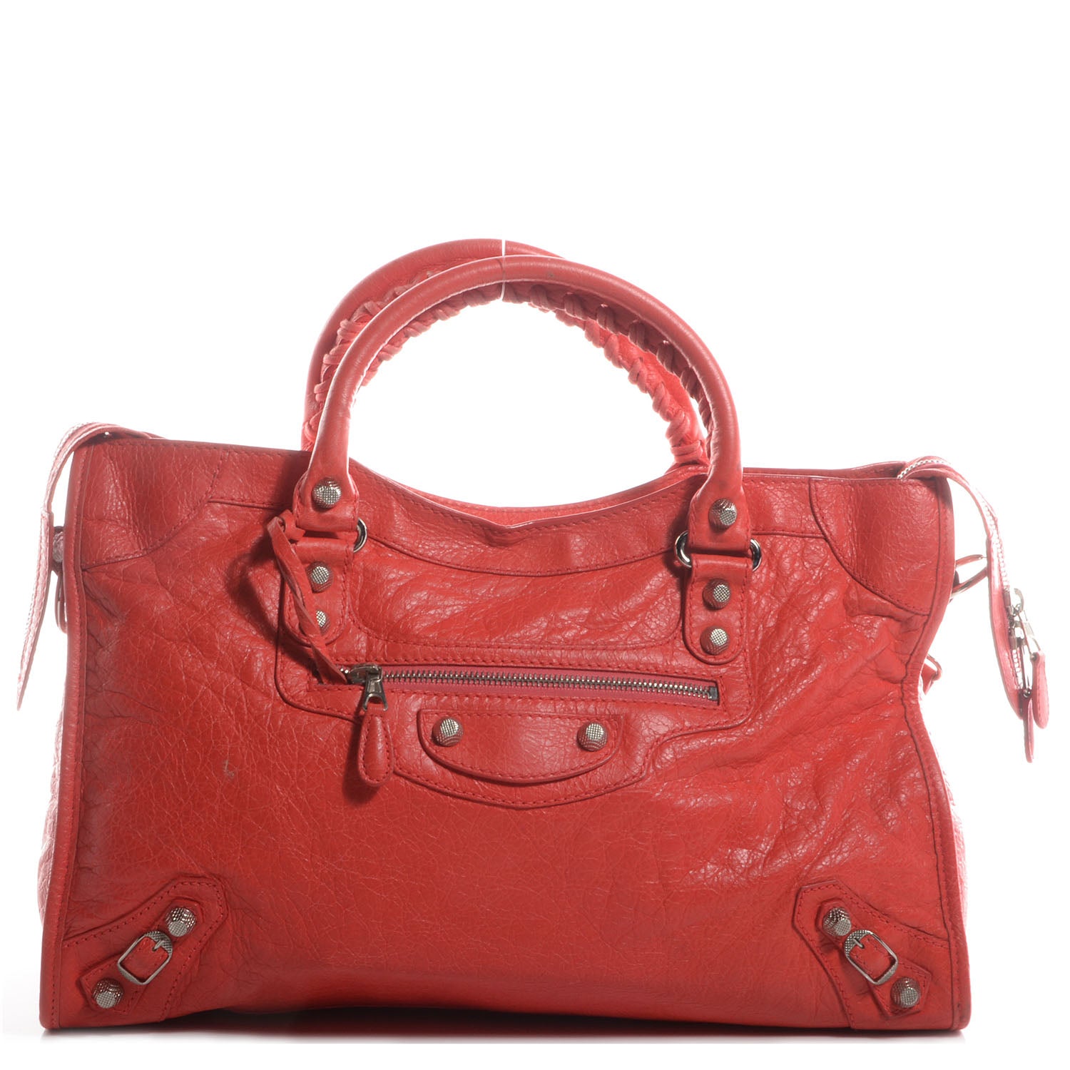 Balenciaga Agneau Giant 12 Silver Hardware City Rose Corail 1 of 11