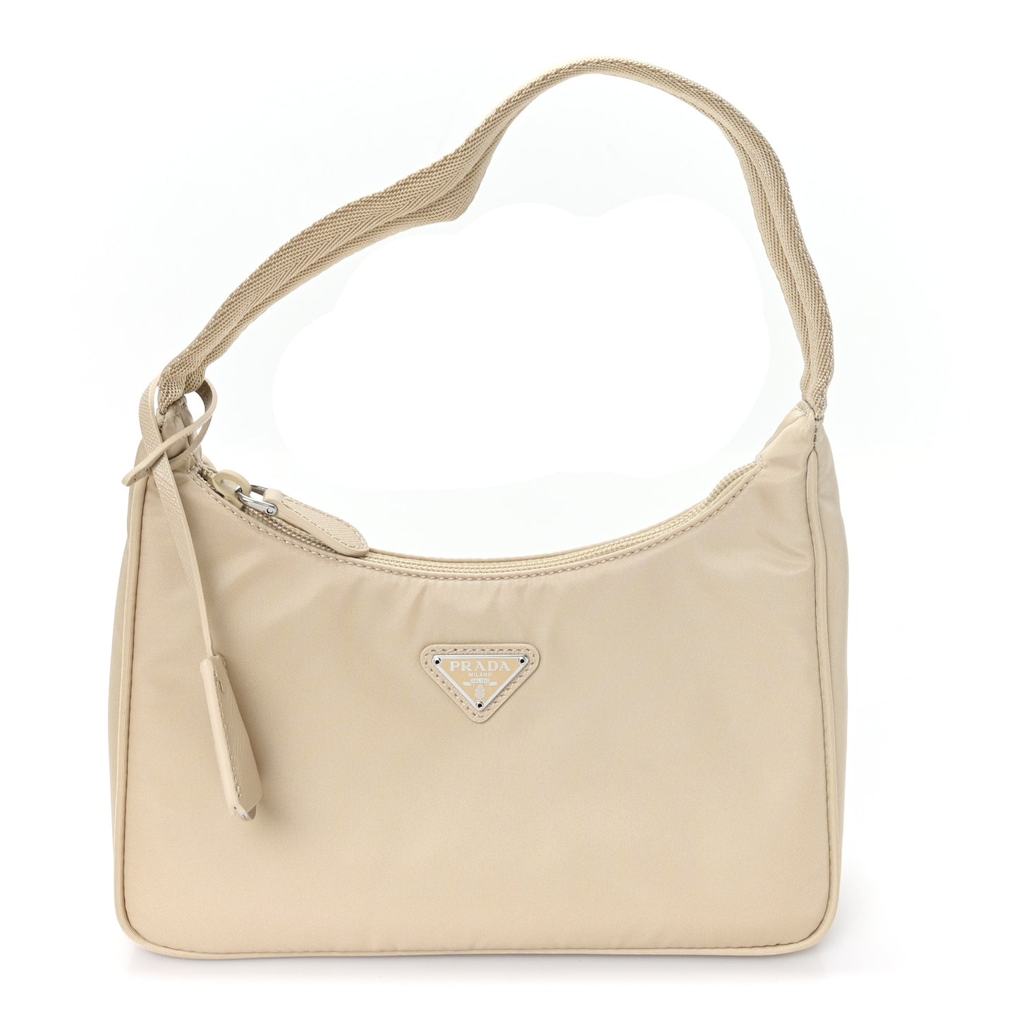 Re-Nylon Saffiano Mini Re-Edition 2000 Bag Deserto
