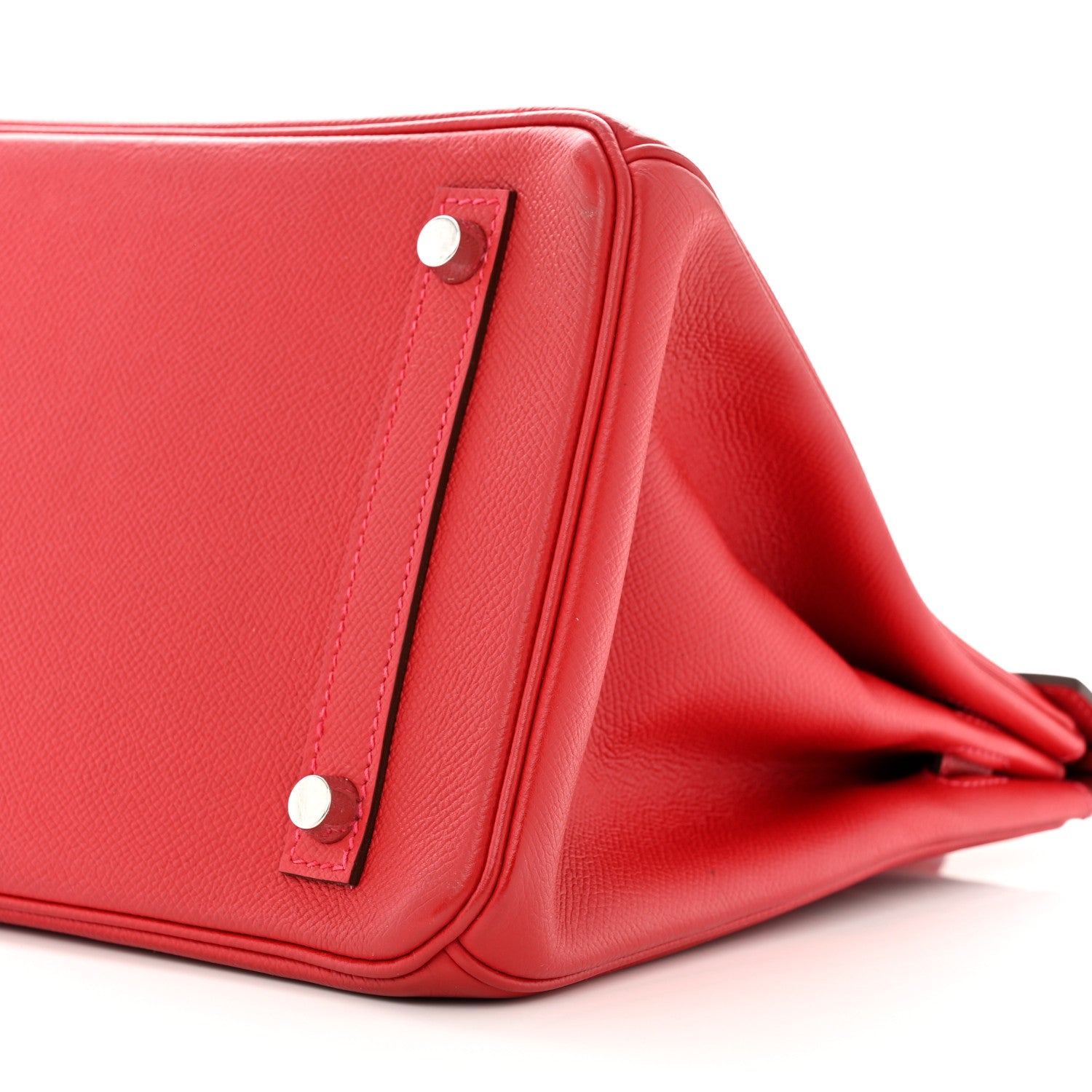 Hermes Epsom Birkin 30 Rouge Casaque 10 of 12