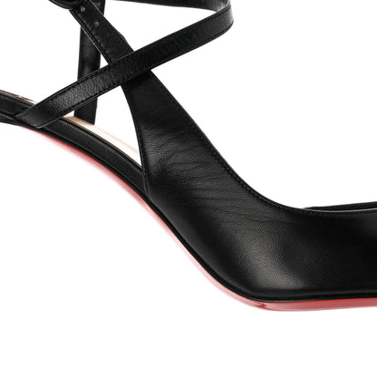 Christian Louboutin Kid Jenlove 85 Pumps 39.5 Black 8 of 10