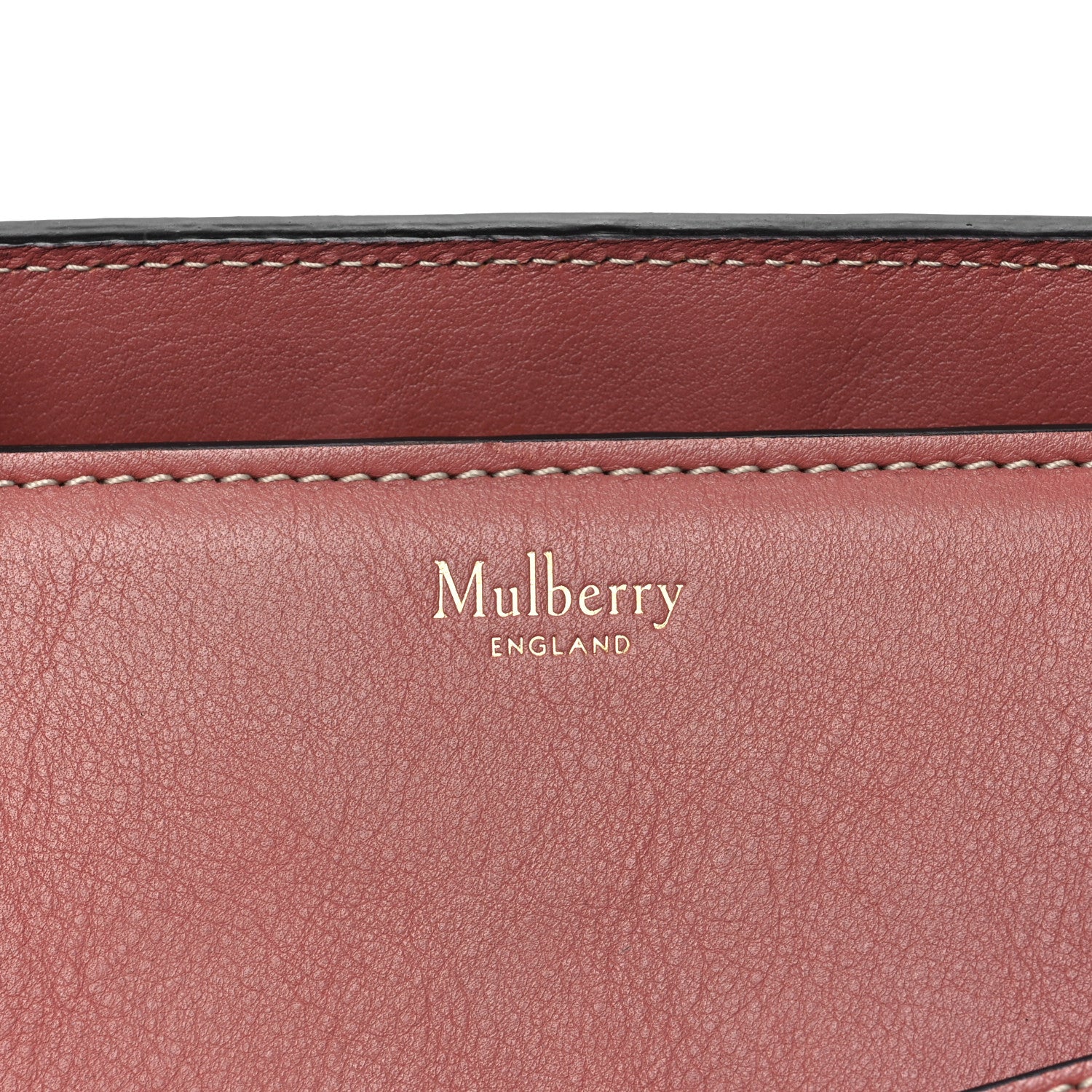 Mulberry Silky Calfskin Small Bayswater Zip Tote Antique Rose 5 of 7