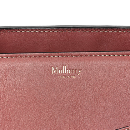 Mulberry Silky Calfskin Small Bayswater Zip Tote Antique Rose 5 of 7