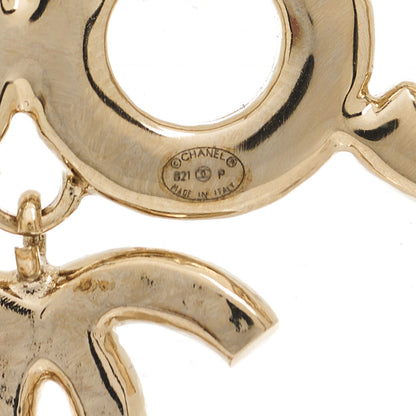 Chanel Pearl Coco Brooch Gold 4 of 5