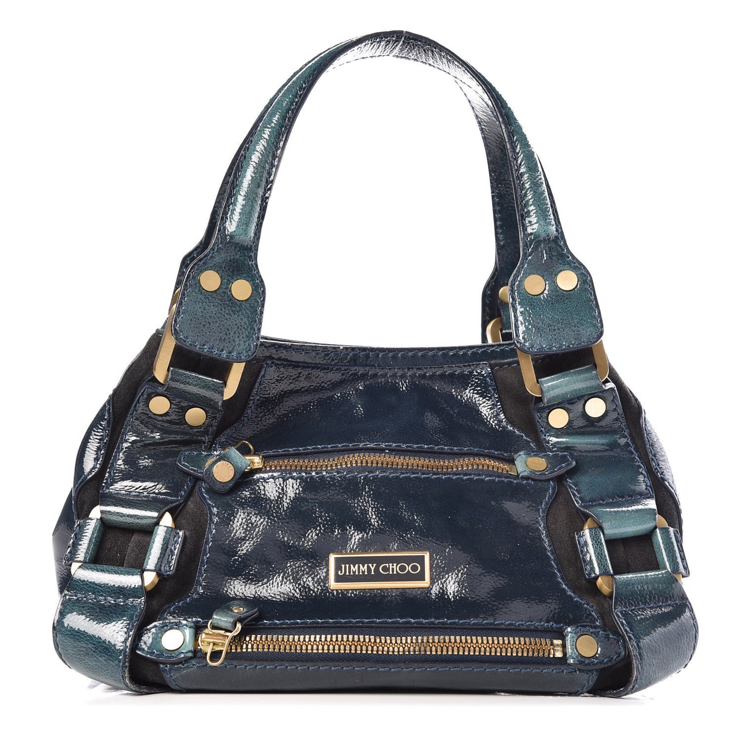 Liquid Patent Suede Mahala Blue